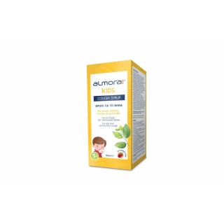 Elpen Almora Plus Σιρόπι για Παιδιά για Ξηρό και Παραγωγικό Βήχα χωρίς Γλουτένη Φράουλα 120ml